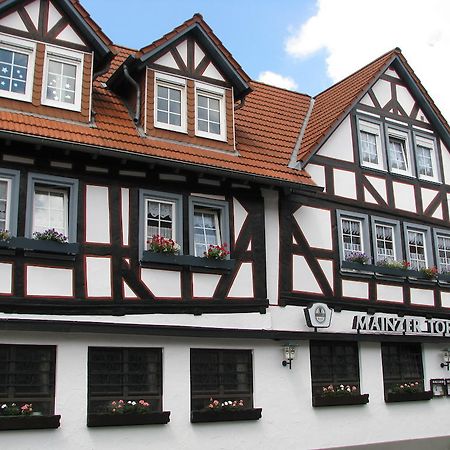 Restaurant / Pension Mainzer Tor Alsfeld Exterior photo
