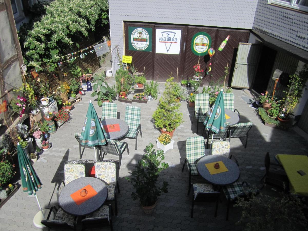 Restaurant / Pension Mainzer Tor Alsfeld Exterior photo